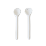 Tina Frey Large Salad Servers - White