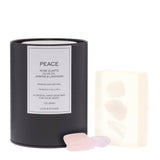 Love & Stones - Peace - Rose Quartz Crystal Infused Hand Soap