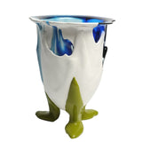 Corsi Design - Amazonia Vase - Blue, White, Clear Light Blue, Dusty Green