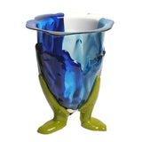 Corsi Design - Amazonia Vase - Blue, White, Clear Light Blue, Dusty Green