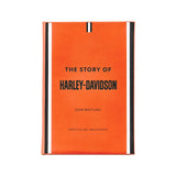 Graphic Image - The Story Of Harley-Davidson Burnt Orange Bonded Leather - Book