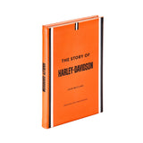 Graphic Image - The Story Of Harley-Davidson Burnt Orange Bonded Leather - Book