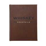 Graphic Image - Whiskey Cocktails Brown Bonded Leather - Book