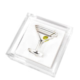 Tara Wilson - COCKTAIL NAPKIN HOLDER - MARTINI