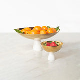 Anna New York - Coluna Nut Bowl, Marble & Gold