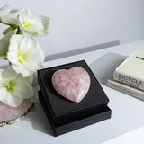 Anna New York - Cuore Heart, Rose Quartz