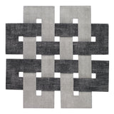 Bodrum Linens - CELTIC - Smoke Gray - Placemats