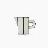 Annebet Philips - Jug white - black Carte Blanche