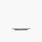 Annebet Philips - Dessert plate white - black Carte Blanche Set of 2
