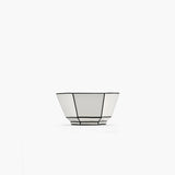 Annebet Philips - Breakfast bowl white - black Carte Blanche Set of 2