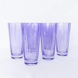 ESTELLE COLORED SUNDAY HIGH BALLS - SET OF 6 {LAVENDER}