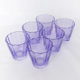 ESTELLE COLORED SUNDAY LOW BALLS - SET OF 6 {LAVENDER}