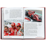 Graphic Image - The Story Of Ferrari Red Bonded Leather - Book