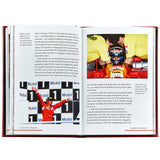 Graphic Image - The Story Of Ferrari Red Bonded Leather - Book