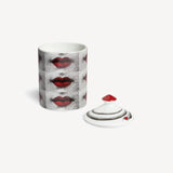Fornasetti - SE POI Scented Candle - Bocche Décor - Frutto Proibito Fragrance 10.94oz