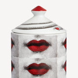 Fornasetti - SE POI Scented Candle - Bocche Décor - Frutto Proibito Fragrance 10.94oz
