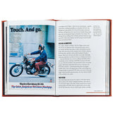 Graphic Image - The Story Of Harley-Davidson Burnt Orange Bonded Leather - Book