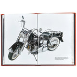 Graphic Image - The Story Of Harley-Davidson Burnt Orange Bonded Leather - Book