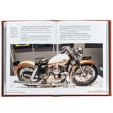 Graphic Image - The Story Of Harley-Davidson Burnt Orange Bonded Leather - Book