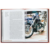 Graphic Image - The Story Of Harley-Davidson Burnt Orange Bonded Leather - Book