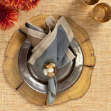 Kim Seybert - Sea Stone Ring in Beige - Napkin Ring