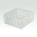Tizo Designs - Acrylic Coaster- Clear