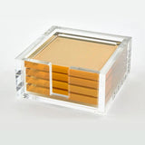 Tizo Designs - Acrylic Coaster- Gold
