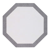 Bodrum Linens - BORDINO SPARKLE - Silver - Placemats
