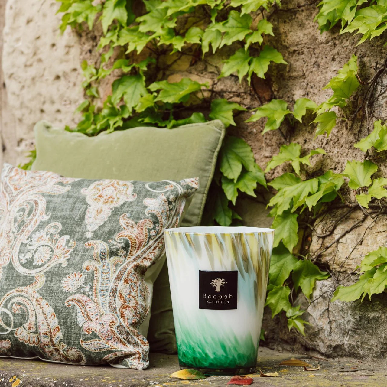 Baobab Collection Candles - Eden Forest Green - 10cm