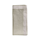 Kim Seybert - Dip Dye in Gray & Silver - Napkin