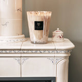 Baobab Collection Candles - Pearls White - 16cm