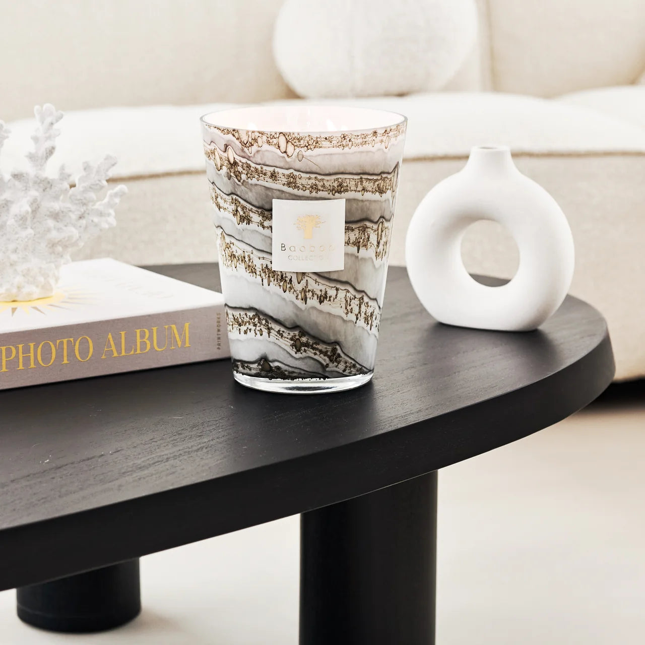 Baobab Collection Candles - SAND ATACAMA - 10cm