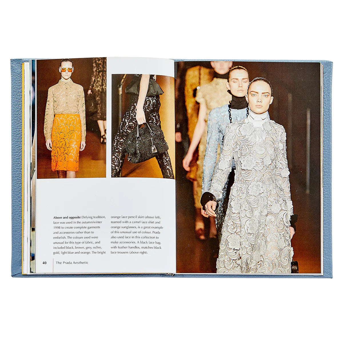 Graphic Image - Little Book Of Prada Cornflower Pebble Grain Graphic Image - Little Book Of Prada Cornflower Pebble Grain
