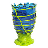 Corsi Design - Pompitu II Vase - Clear Blue, Matt Lime