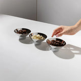 Anna New York - Striations Trio Bowl Set, Silver