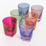 ESTELLE COLORED SHOT GLASSES - SET OF 6 {MIXED SET}