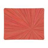 Hestia Tribeca Acrylic Serving Tray - Coral - 14" W x 18" L