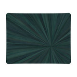 Hestia Tribeca Acrylic Serving Tray - Forest Green - 14" W x 18" L