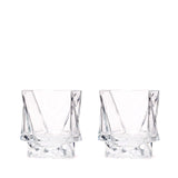 Max ID Glassware - GHOST TUMBLER PAIR - Clear