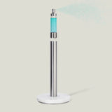 Curio Homegoods - Obscura Paper Towel Holder plus Spray Bottle - Steel/White Marble
