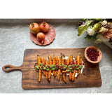 The Wooden Palate - Charcuterie Board Walnut 11 x 21 x .5"