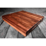 The Wooden Palate - Edge Grain Board Walnut 16x16"