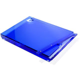 Apeloig Collection Acrylic Challah Bread Board w/ Knife