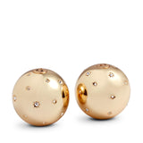 L'Objet - Stars Salt & Pepper Shakers - Set of 2 - Platinum & White Crystals