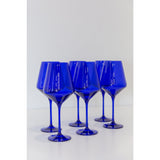 Estelle Colored Wine Stemware - Set of 6