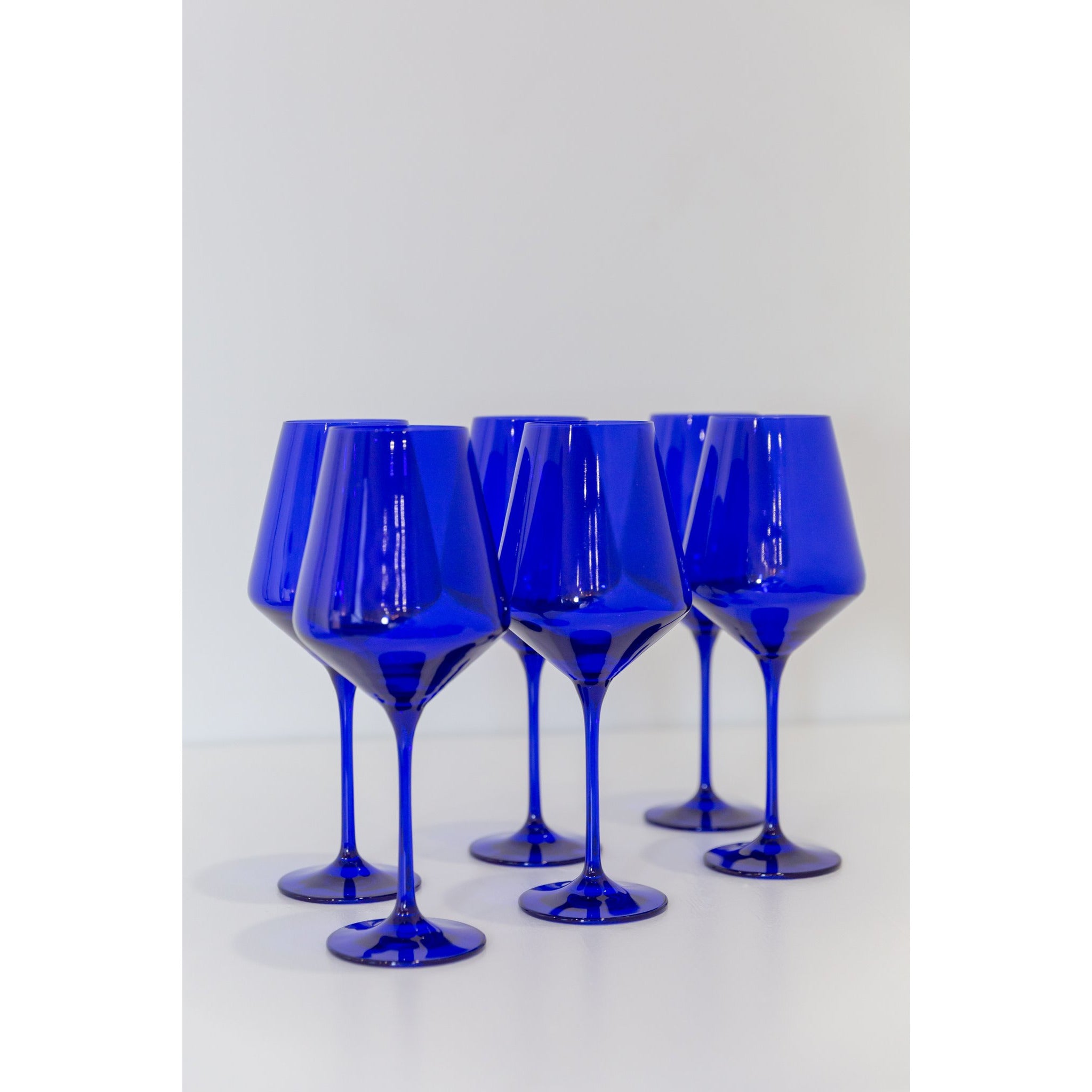 Estelle Colored Wine Stemware - Set of 6