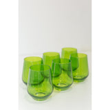 Estelle Colored Wine Stemless - Set of 6
