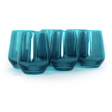 Estelle Colored Wine Stemless - Set of 6
