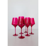 Estelle Colored Wine Stemware - Set of 6