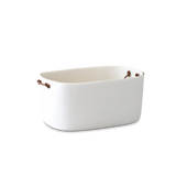 Tina Frey Large Champagne Bucket with Leather Handles